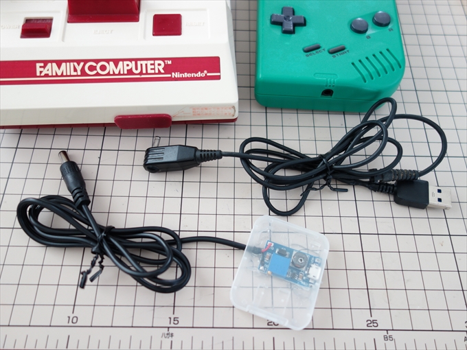 USBケーブルからファミコンと初代ゲームボーイの電源を取ってみよう ...